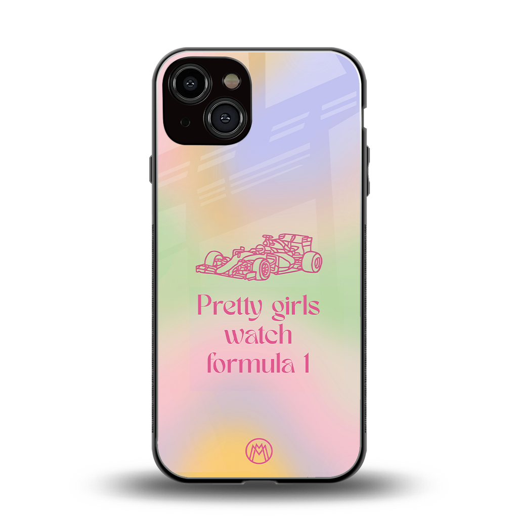 race chic back phone cover | glass case for iphone 13