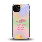 race chic back phone cover | glass case for iphone 13