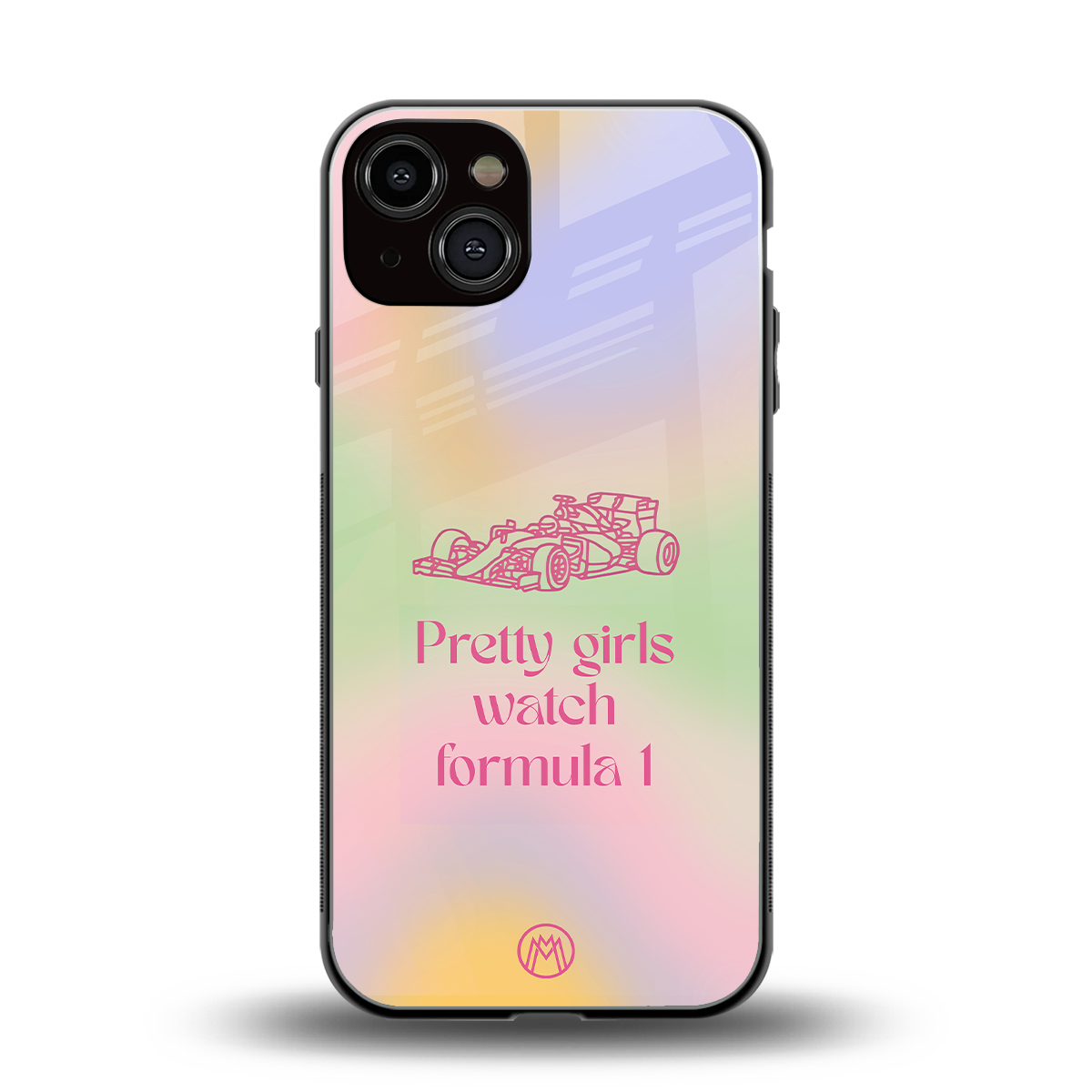 race chic back phone cover | glass case for iphone 13