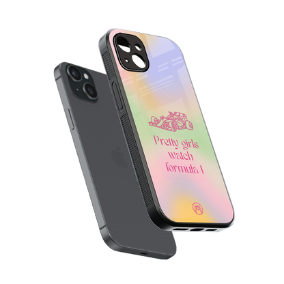 race chic back phone cover | glass case for iphone 15 plus
