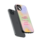 race chic back phone cover | glass case for iphone 14 plus