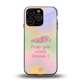 race chic back phone cover | glass case for iphone 15 pro