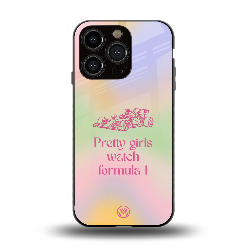 race chic back phone cover | glass case for iphone 14 pro