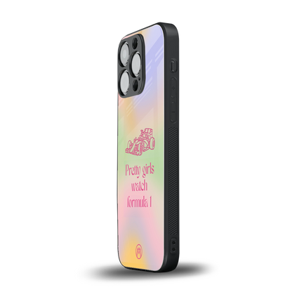 race chic back phone cover | glass case for iphone 14 pro