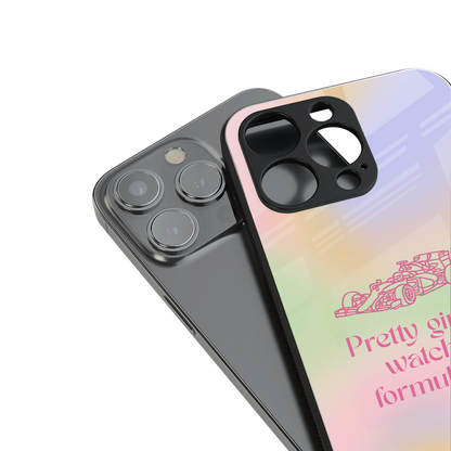 race chic back phone cover | glass case for iphone 13 pro max