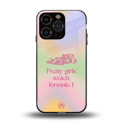 race chic back phone cover | glass case for iphone 16 pro