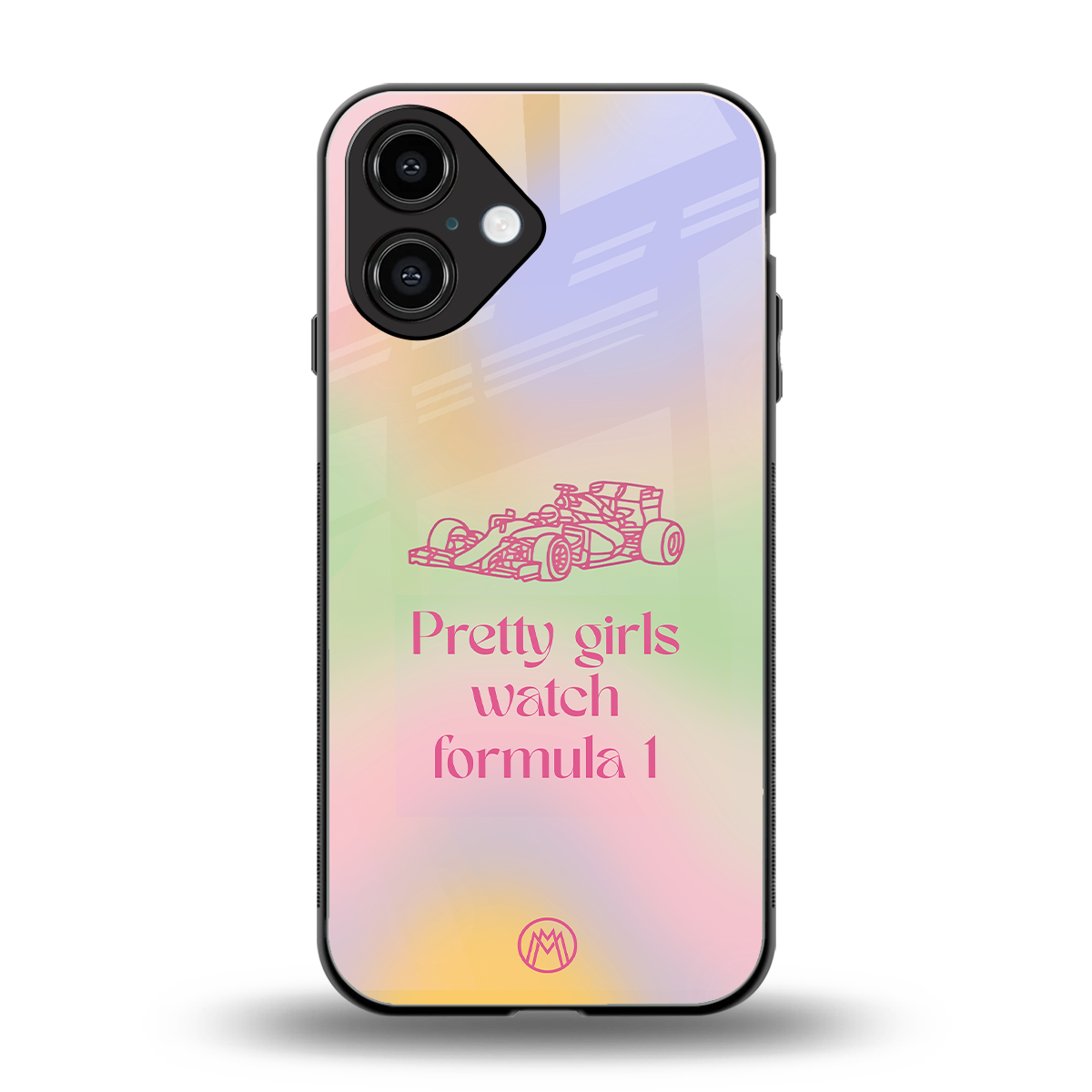 race chic back phone cover | glass case for iphone 16