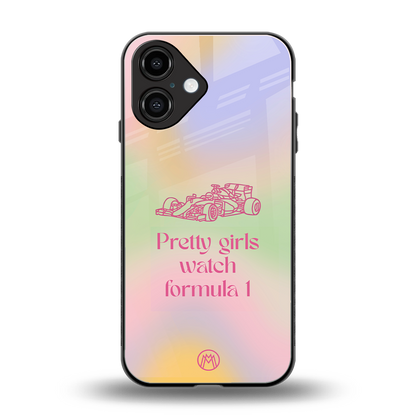 race chic back phone cover | glass case for iphone 16