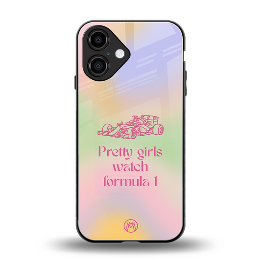 race chic back phone cover | glass case for iphone 16