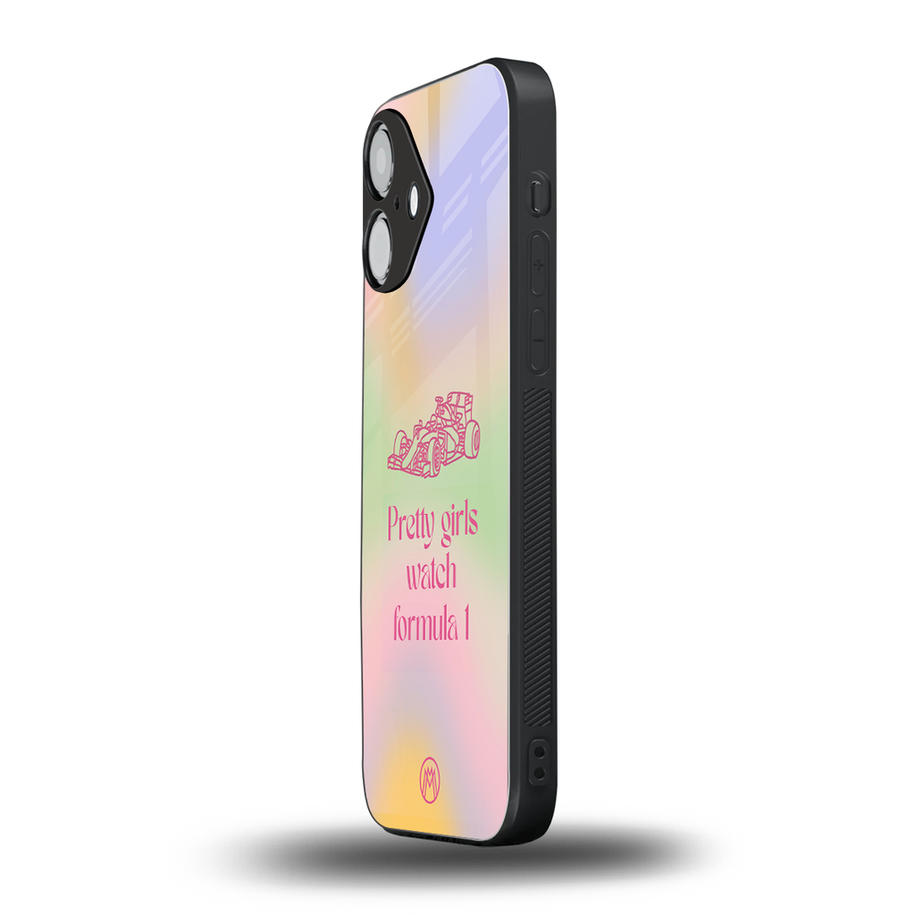 race chic back phone cover | glass case for iphone 16
