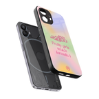 race chic back phone cover | glass case for nothing phone 2