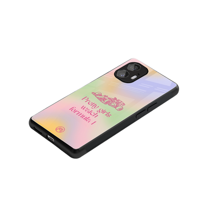 race chic back phone cover | glass case for nothing phone 2