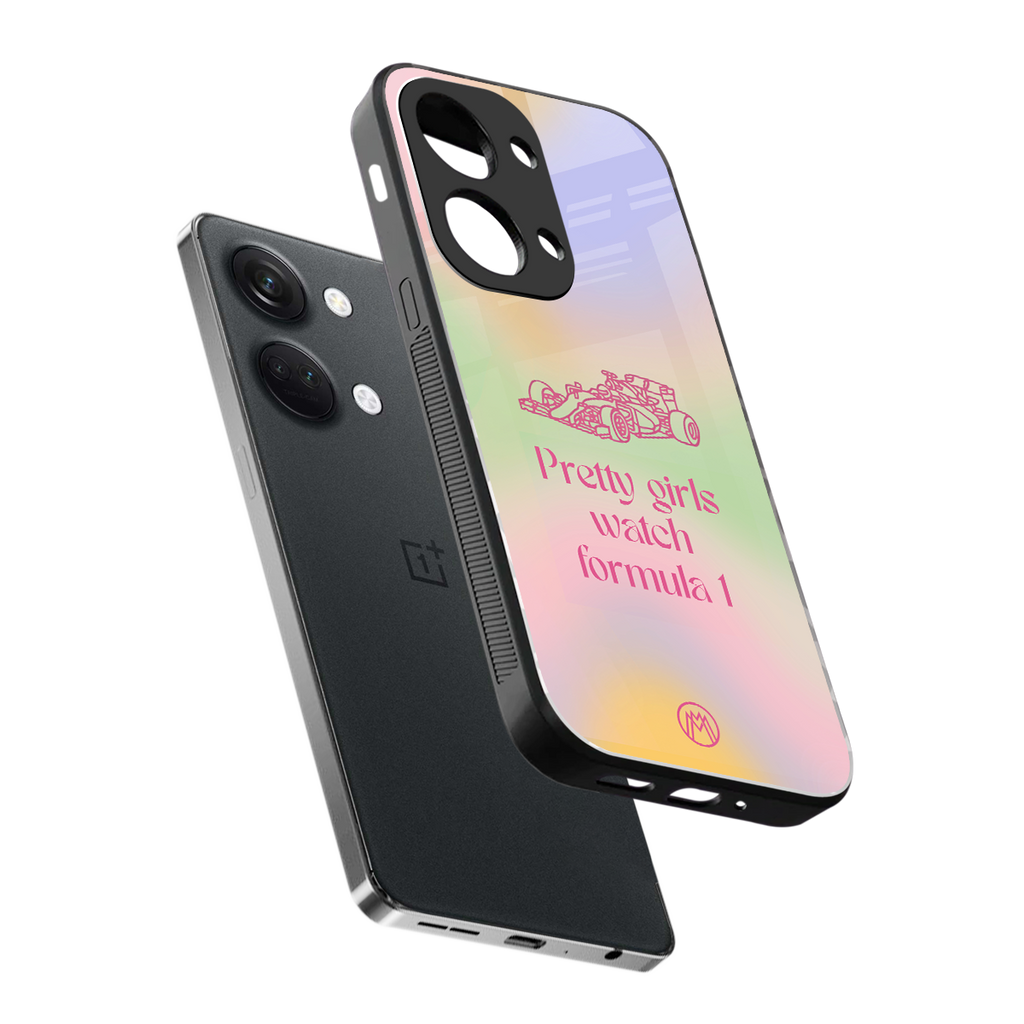 race chic back phone cover | glass case for oneplus nord 3