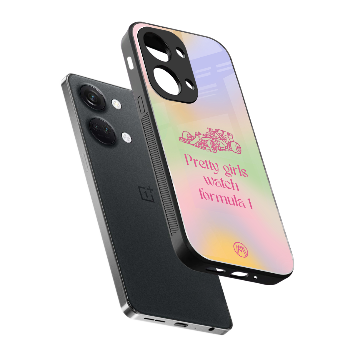 race chic back phone cover | glass case for oneplus nord 3