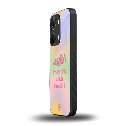 race chic back phone cover | glass case for oneplus nord 3