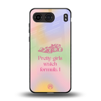 race chic back phone cover | glass case for oneplus nord 4