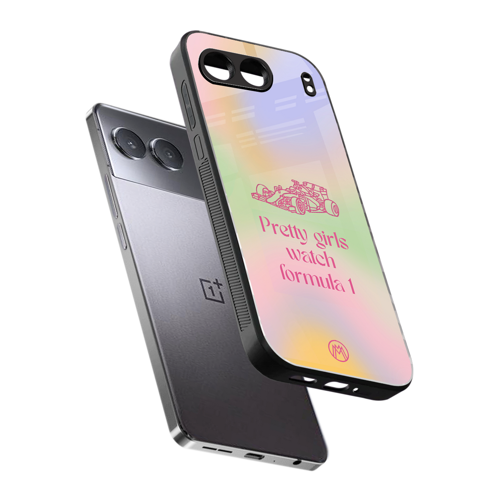 race chic back phone cover | glass case for oneplus nord 4