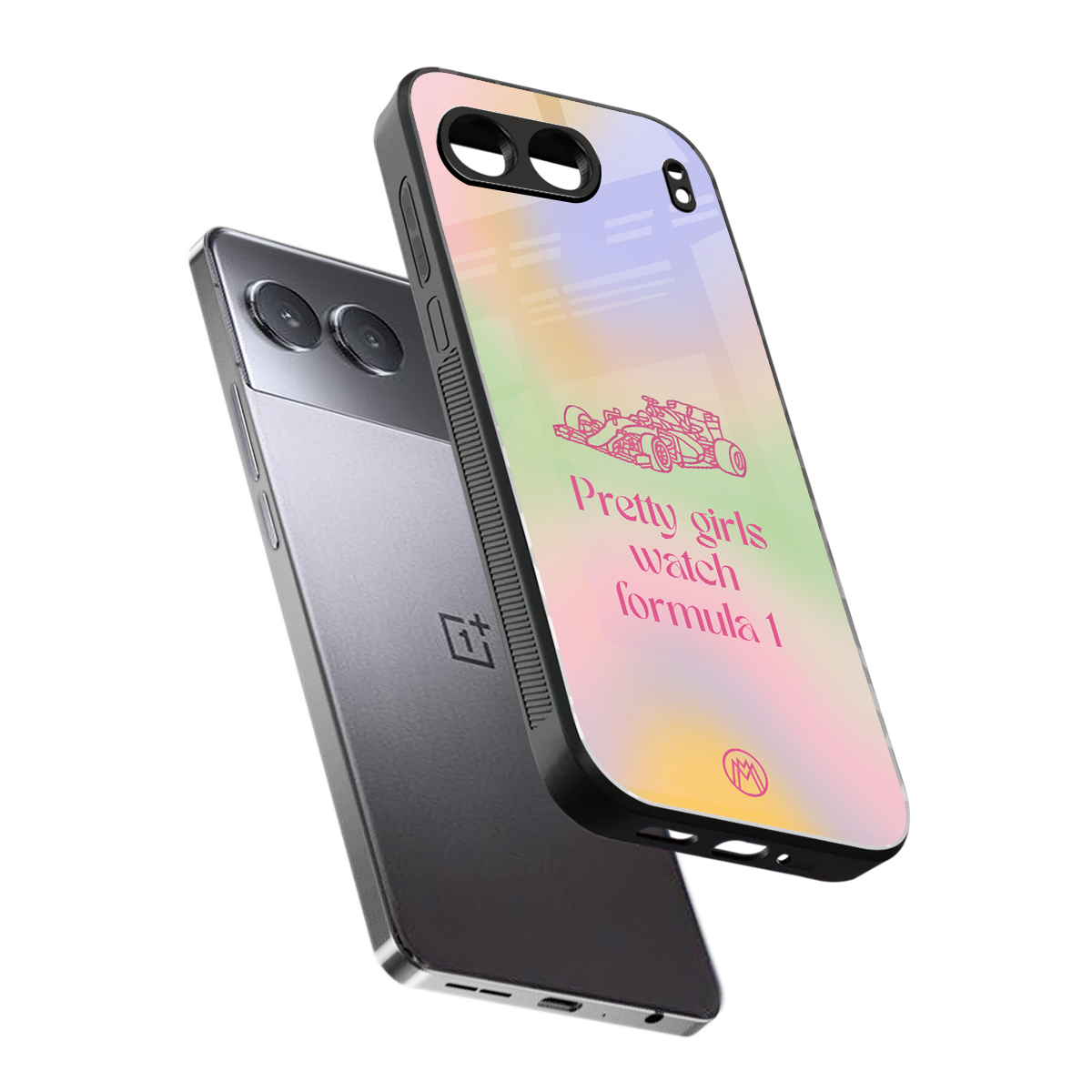 race chic back phone cover | glass case for oneplus nord 4