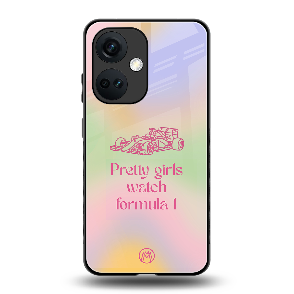 race chic back phone cover | glass case for oneplus nord ce 3