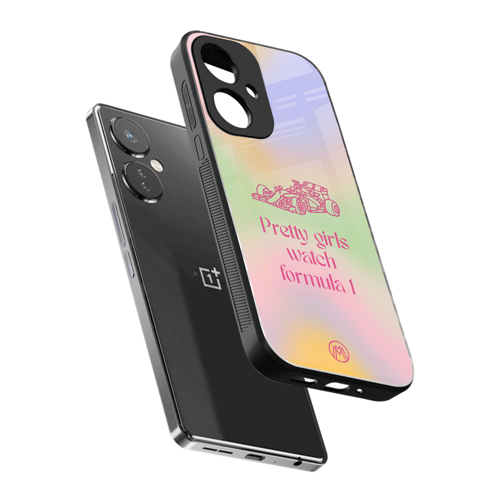 race chic back phone cover | glass case for oneplus nord ce 3
