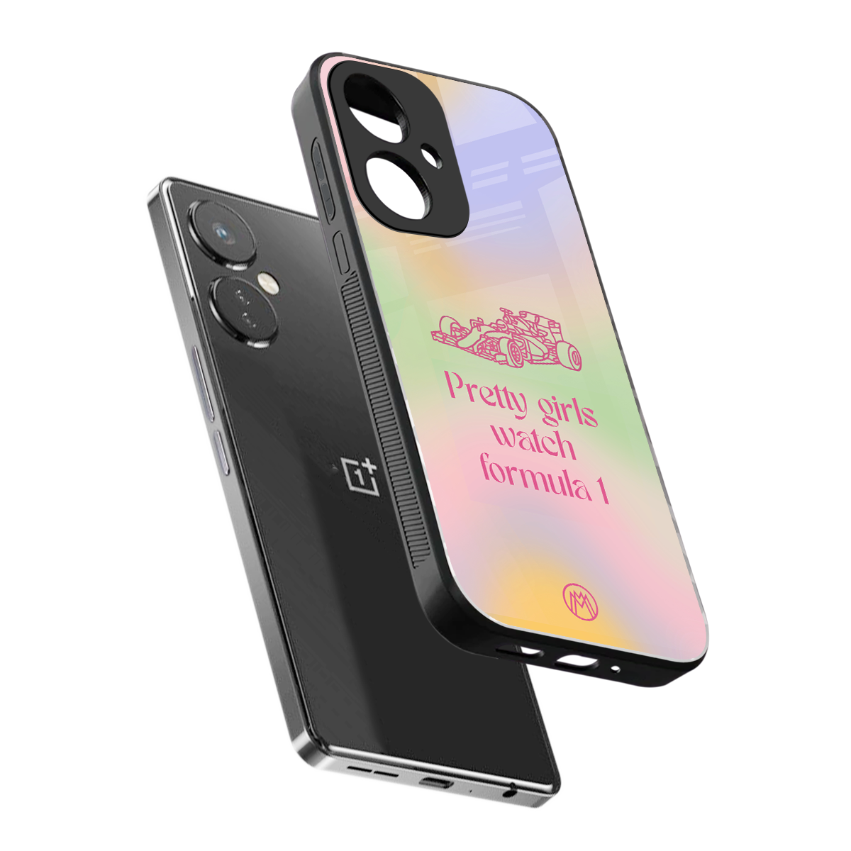 race chic back phone cover | glass case for oneplus nord ce 3