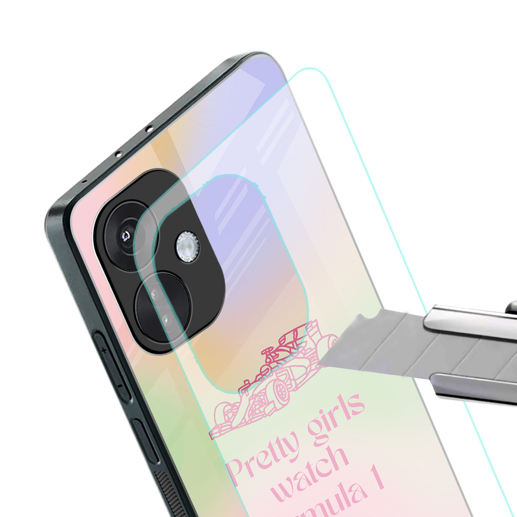 race chic back phone cover | glass case for oneplus nord ce 3