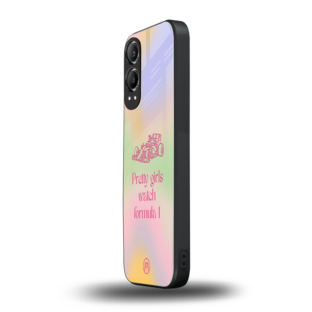 race chic back phone cover | glass case for oneplus nord ce 4 lite