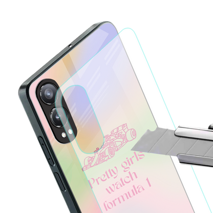 race chic back phone cover | glass case for oneplus nord ce 4 lite