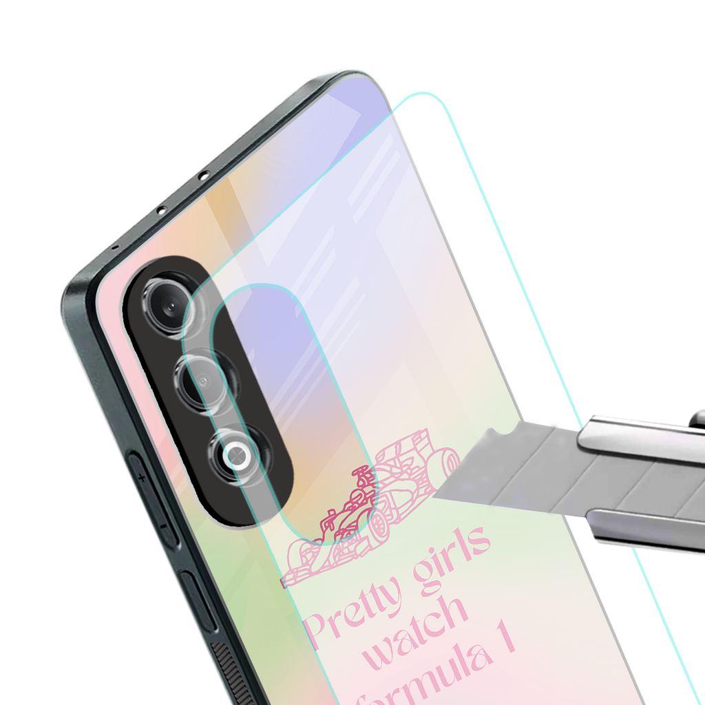 race chic back phone cover | glass case for oneplus nord ce 4
