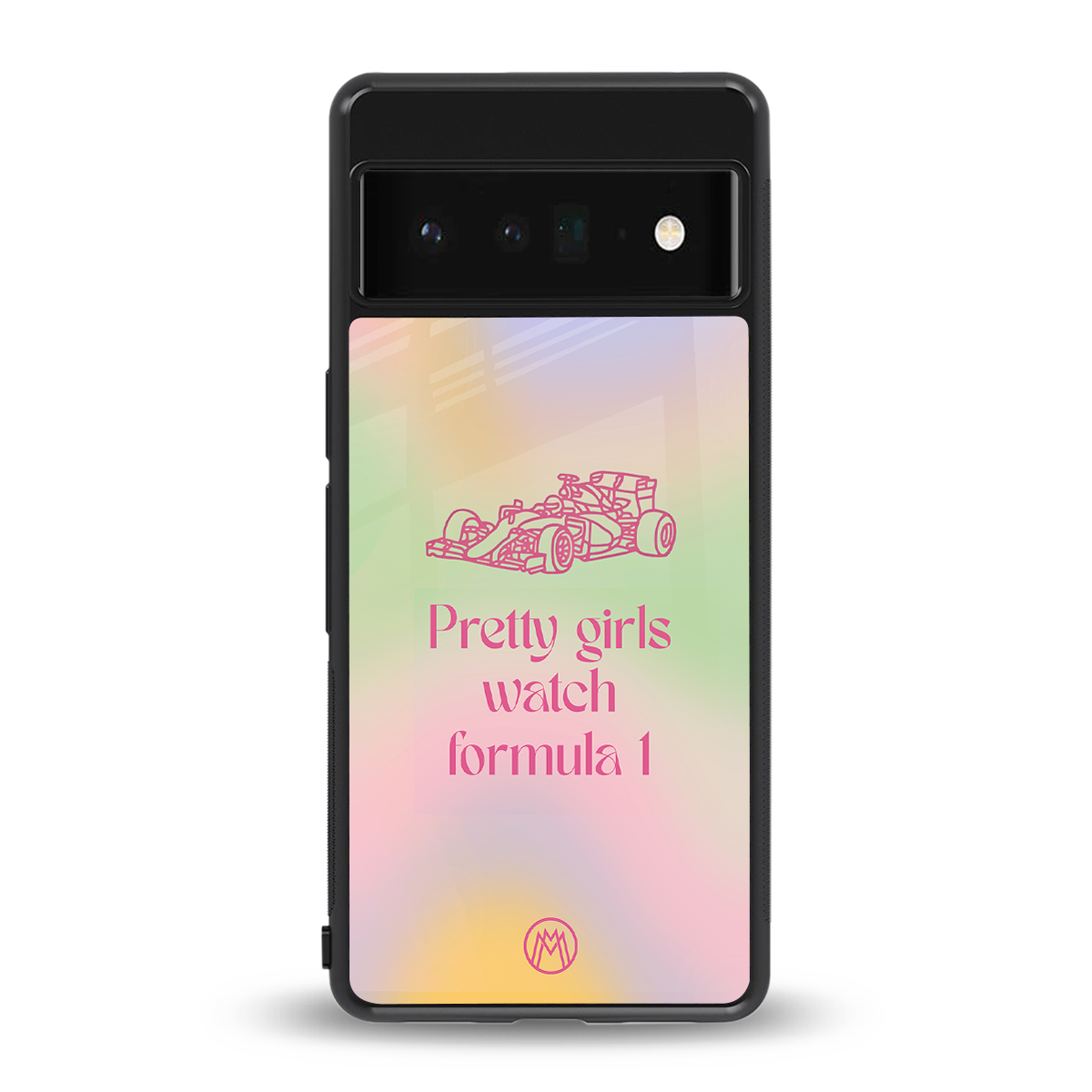 race chic back phone cover | glass case for google pixel 6 pro