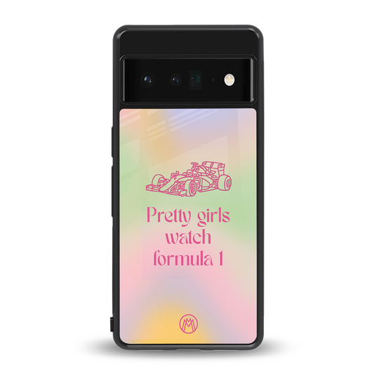 race chic back phone cover | glass case for google pixel 6 pro