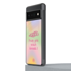 race chic back phone cover | glass case for google pixel 6 pro