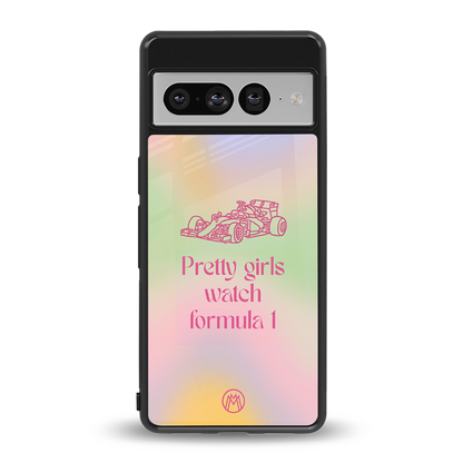 race chic back phone cover | glass case for google pixel 7 pro