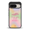 race chic back phone cover | glass case for google pixel 9