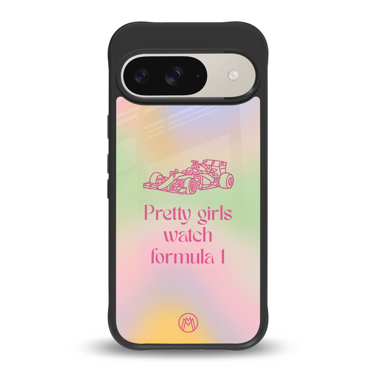 race chic back phone cover | glass case for google pixel 9
