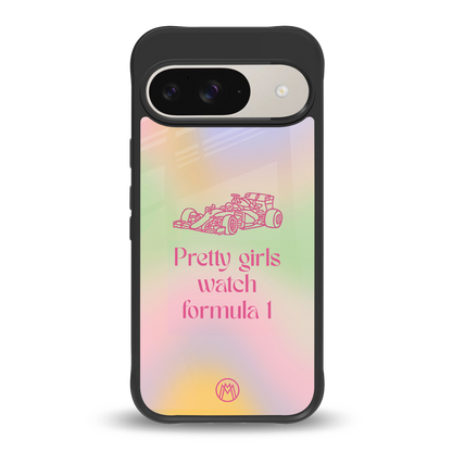 race chic back phone cover | glass case for google pixel 9