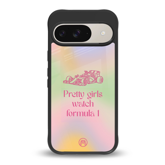 race chic back phone cover | glass case for google pixel 9