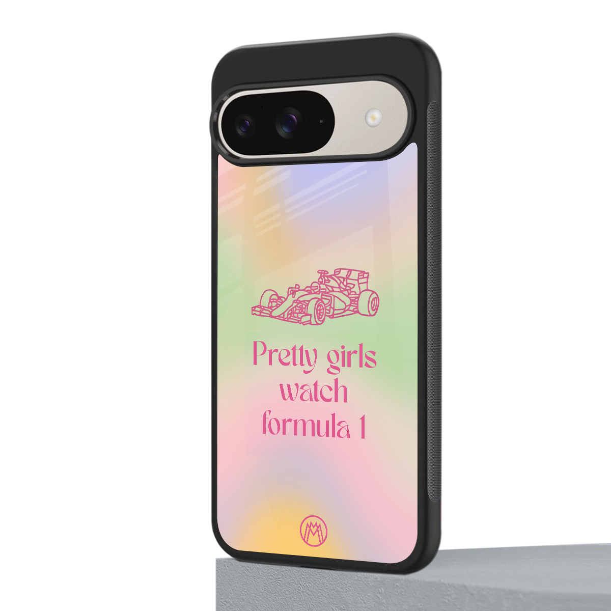 race chic back phone cover | glass case for google pixel 9
