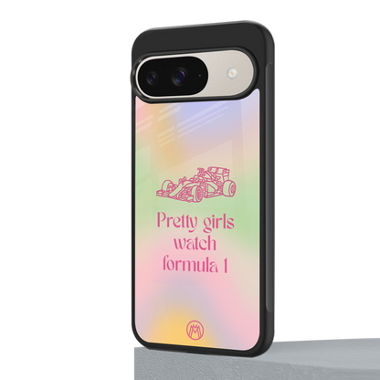 race chic back phone cover | glass case for google pixel 9