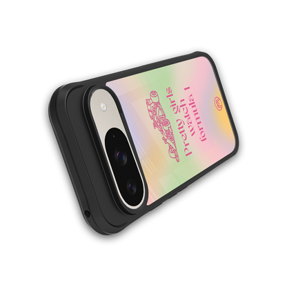 race chic back phone cover | glass case for google pixel 9