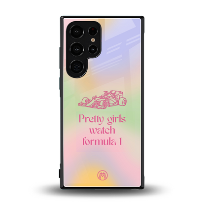 race chic back phone cover | glass case for samsung galaxy s24 ultra