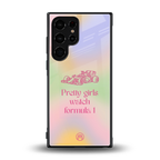 race chic back phone cover | glass case for samsung galaxy s23 ultra
