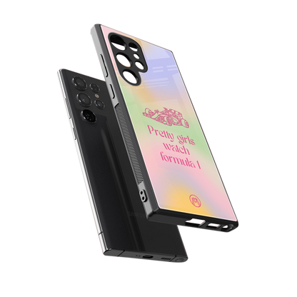 race chic back phone cover | glass case for samsung galaxy s24 ultra