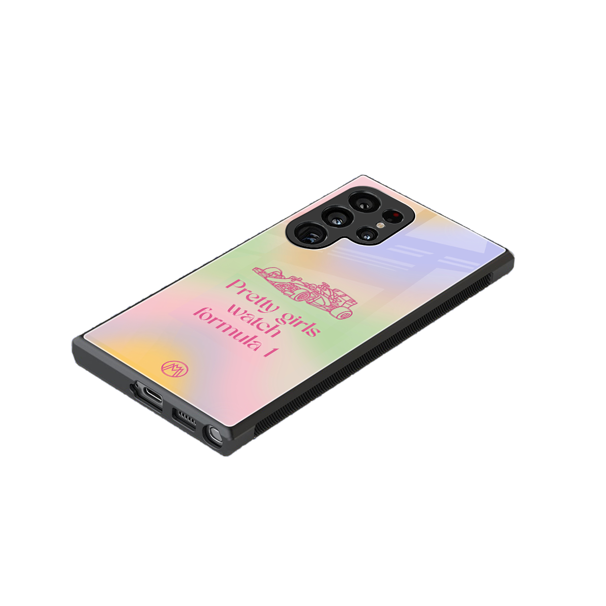 race chic back phone cover | glass case for samsung galaxy s23 ultra