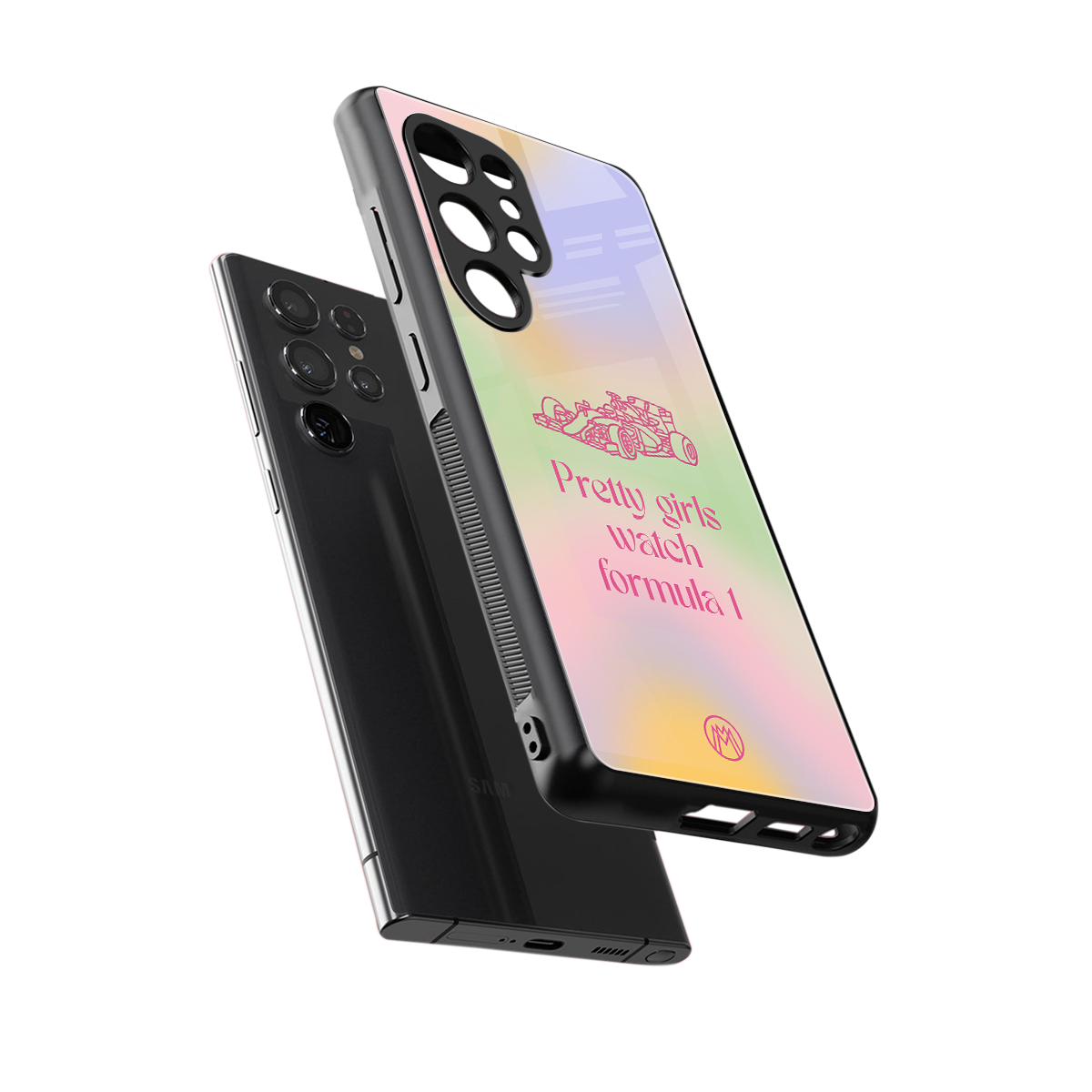race chic back phone cover | glass case for samsung galaxy s25 ultra