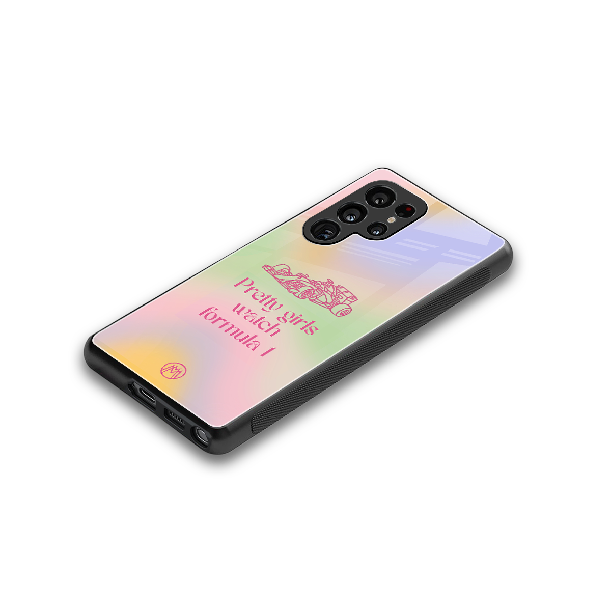 race chic back phone cover | glass case for samsung galaxy s25 ultra