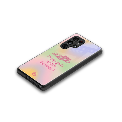 race chic back phone cover | glass case for samsung galaxy s25 ultra