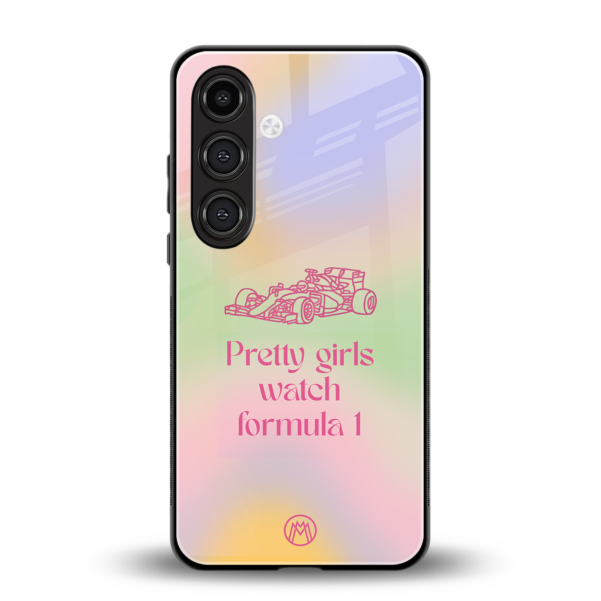 race chic back phone cover | glass case for samsung galaxy s24 plus