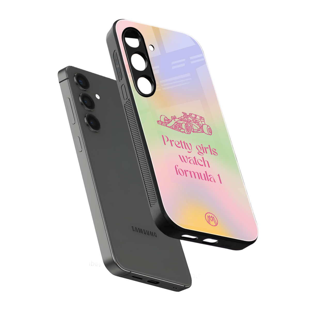race chic back phone cover | glass case for samsung galaxy s23 plus