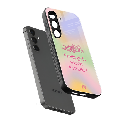 race chic back phone cover | glass case for samsung galaxy s23 plus